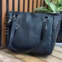 کیف زنانه شسته بغل پرچی