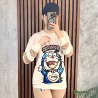 بلوز شلوار طرح گربه خندان بلوز شلوار طرح گربه خندان