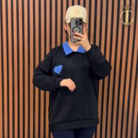 بلوز غواصی چاپ قلب ابی