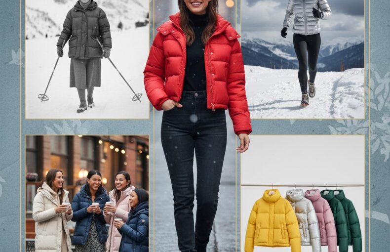 پافر زنانه؛ ترکیب شیک پوشی و گرمای زمستانی